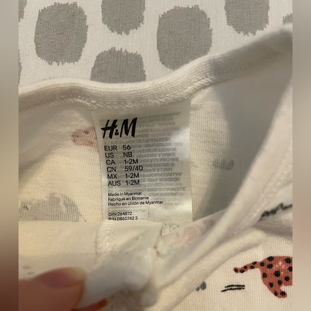 H&M and Rabbit+Bear Baby Rompers - Picture 3 of 6